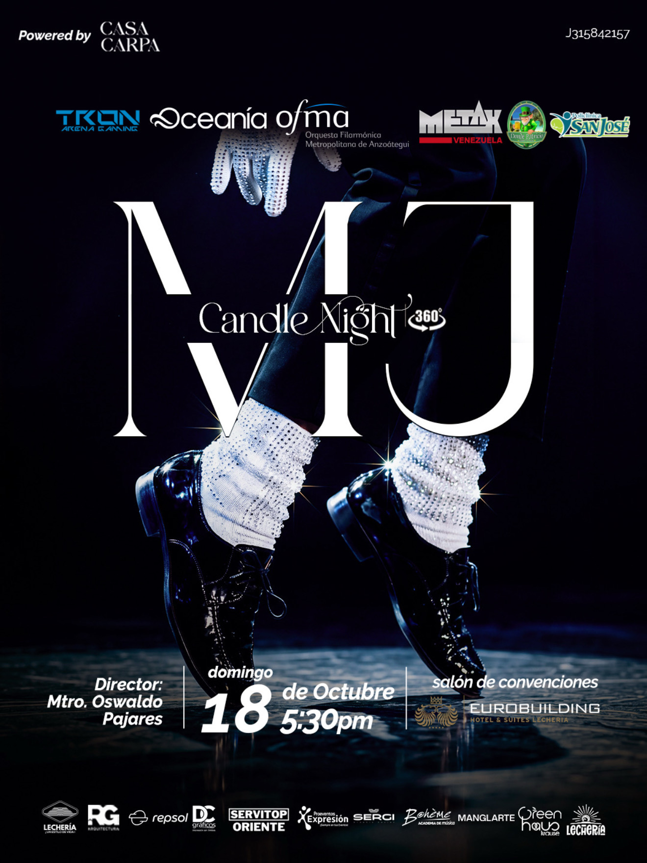 Afiche de MJ Candlenight