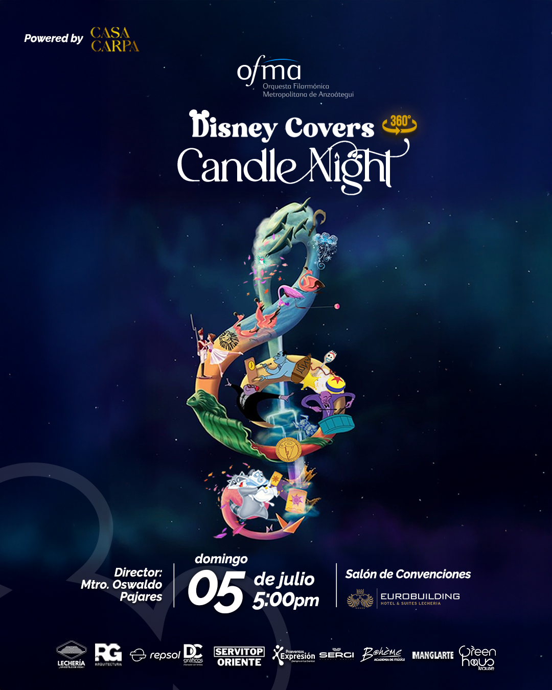 Afiche de Disney Covers Candlenight