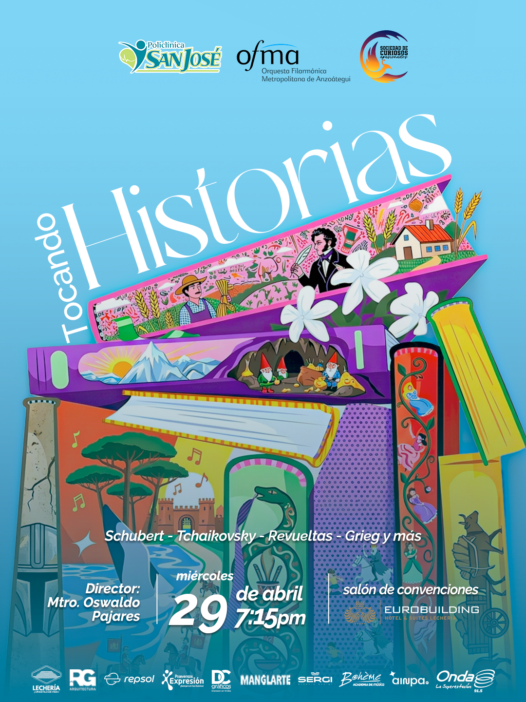 “Tocando Historias”: la OFMA transforma la literatura en crónicas sinfónicas