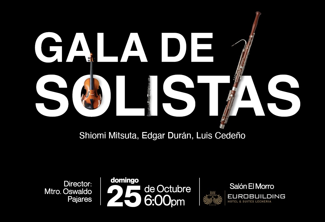 El violín, el fagot y el clarinete asumen el protagonismo en la nueva Gala de Solistas OFMA